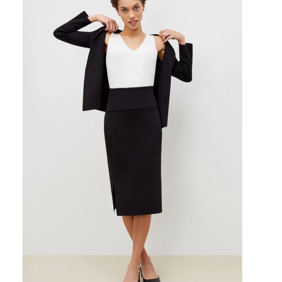 Harlem 2.0 Knit Skirt by M.M.LAFLEUR, NWOT, black, Medium - Picture 8 of 16